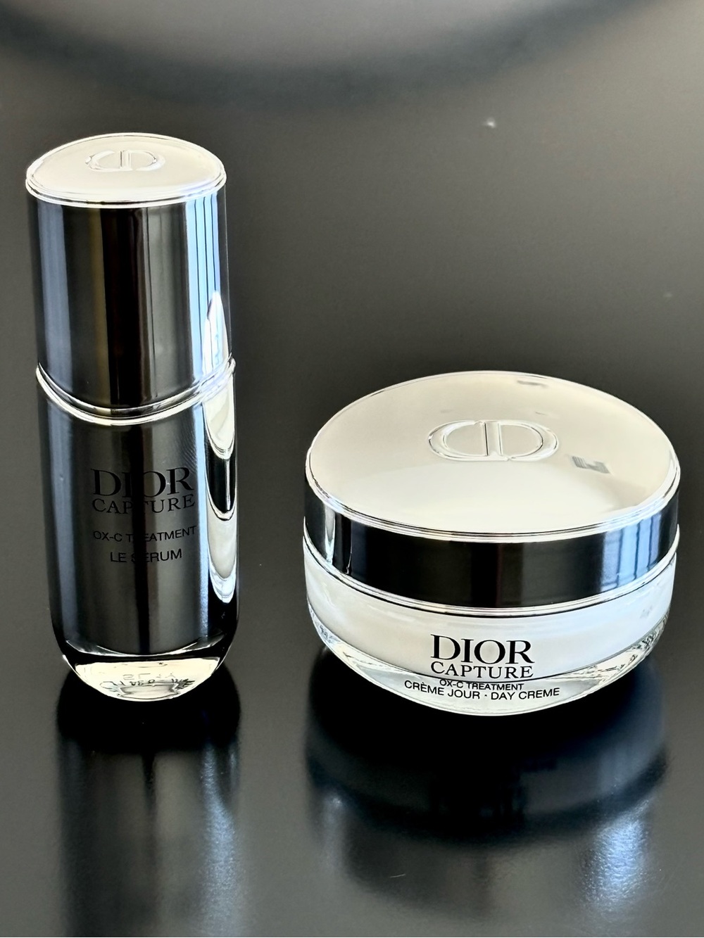 Miniature Sample Size of Dior Capture Totale OX-C Treatment Serum and Day Creme